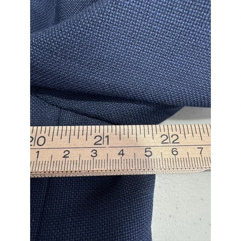 Suitsupply Angelico Pure Wool Navy Blue Blazer Sport Coat Men 46L